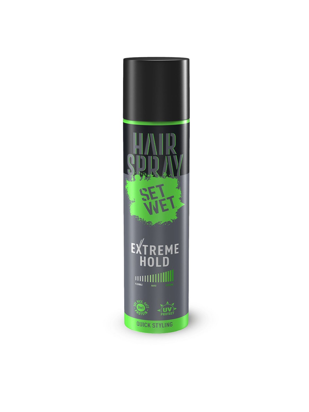 

Set Wet Men Extreme Hold Styling Hair Spray 200 ml, Grey