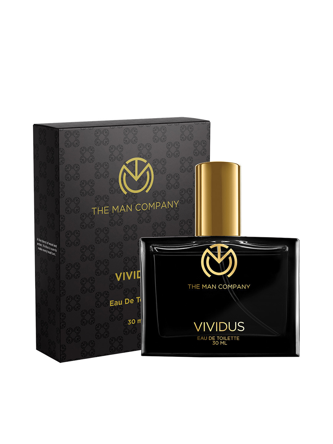 

THE MAN COMPANY Vividus Long Lasting Eau De Toilette - 30 ml, Black