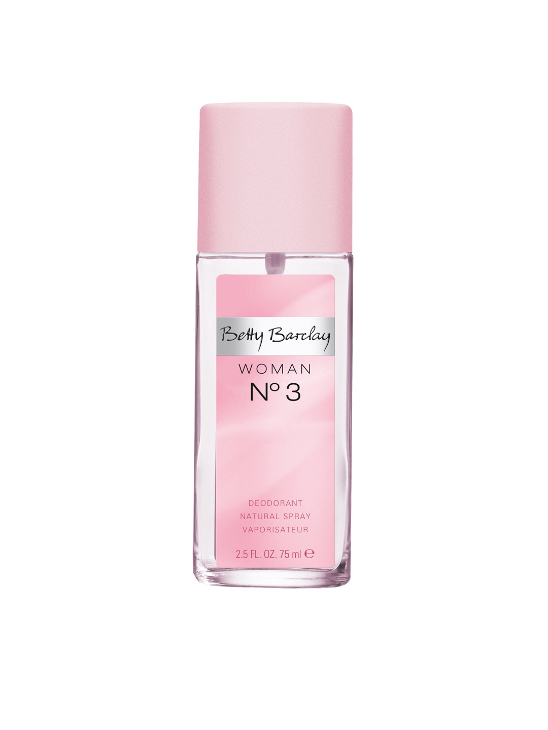 

Betty Barclay Women No. 3 Natural Spray Vaporisateur Deodorant 75ml, Pink