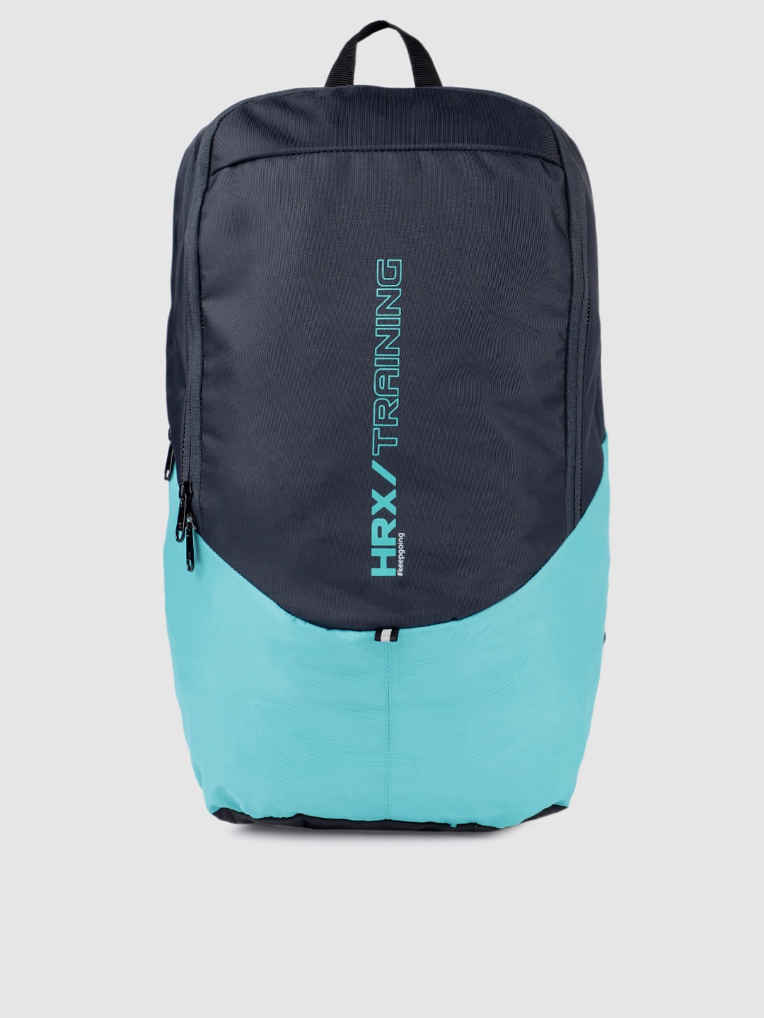 

HRX by Hrithik Roshan Unisex Navy Blue Colourblocked Carryon Backpack