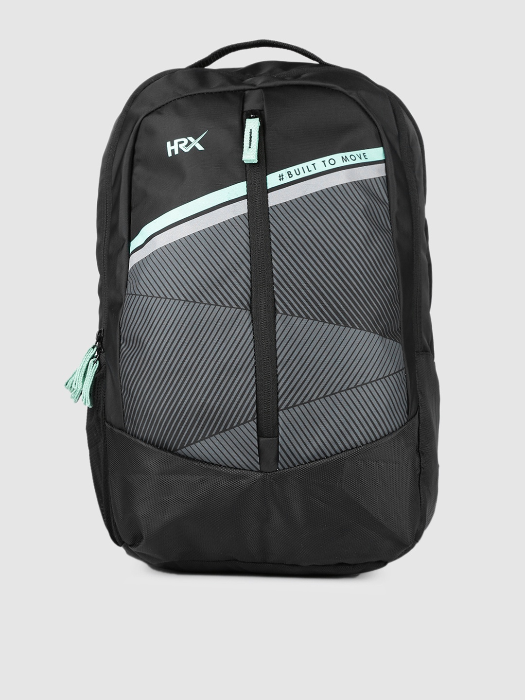 

HRX by Hrithik Roshan Unisex Black Elevation Backpack