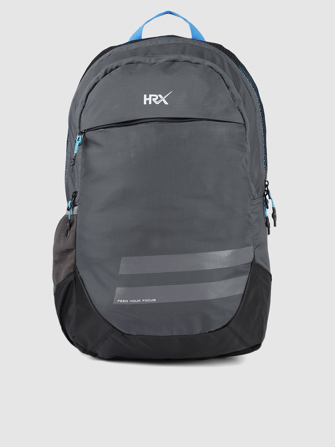 

HRX by Hrithik Roshan Unisex Grey Brand Logo Scandy Backpack