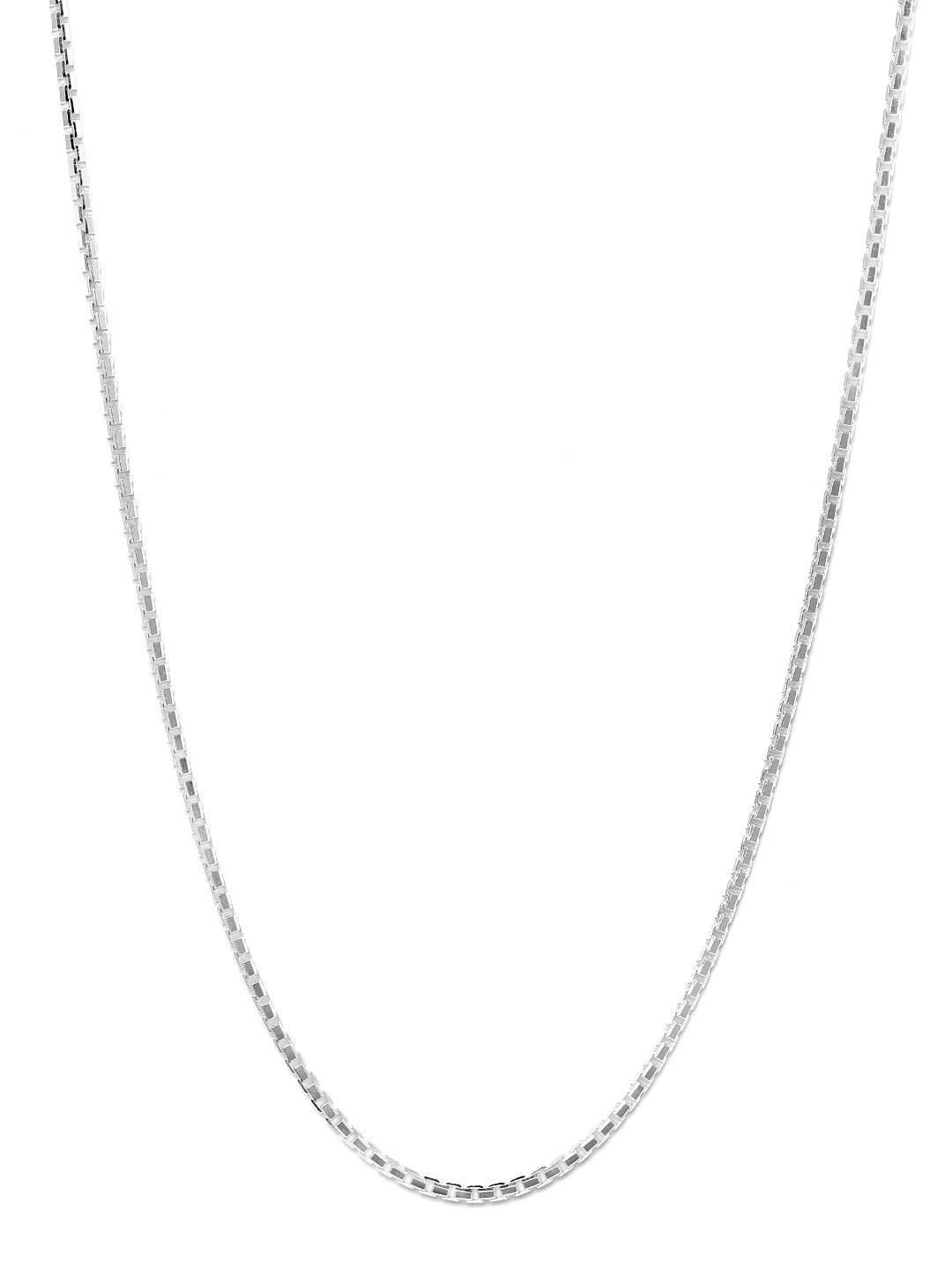 

Clara Men Rhodium-Plated 92.5 Sterling Silver Anti-Tarnish Chain