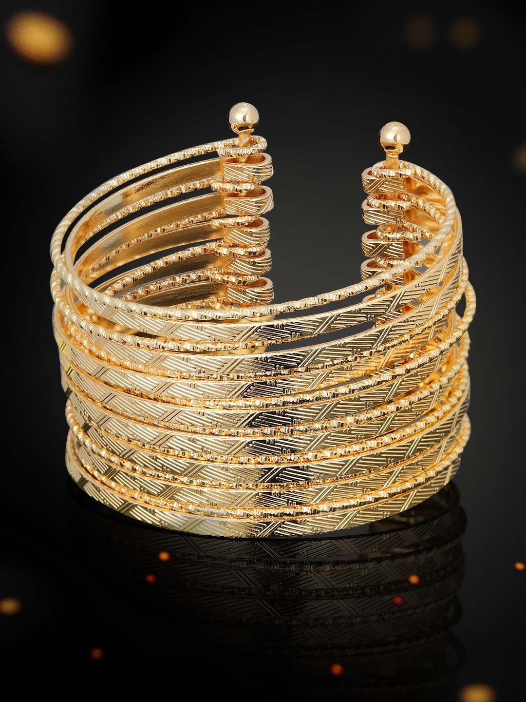 

Rubans Gold-Plated Cuff Bracelet