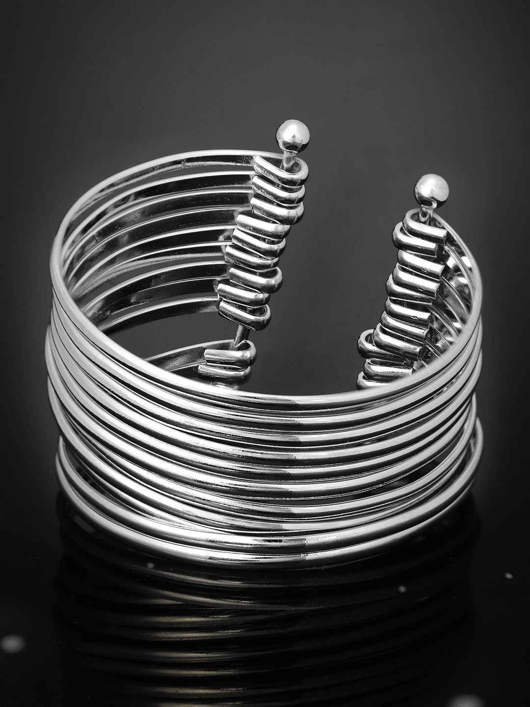 

Rubans Silver-Plated Cuff Bracelet