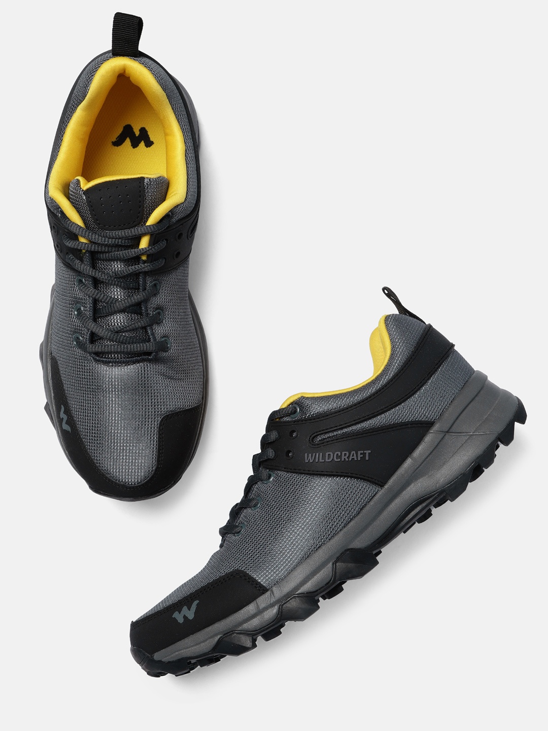 Wildcraft Men Grey Clivton Trekking Shoes