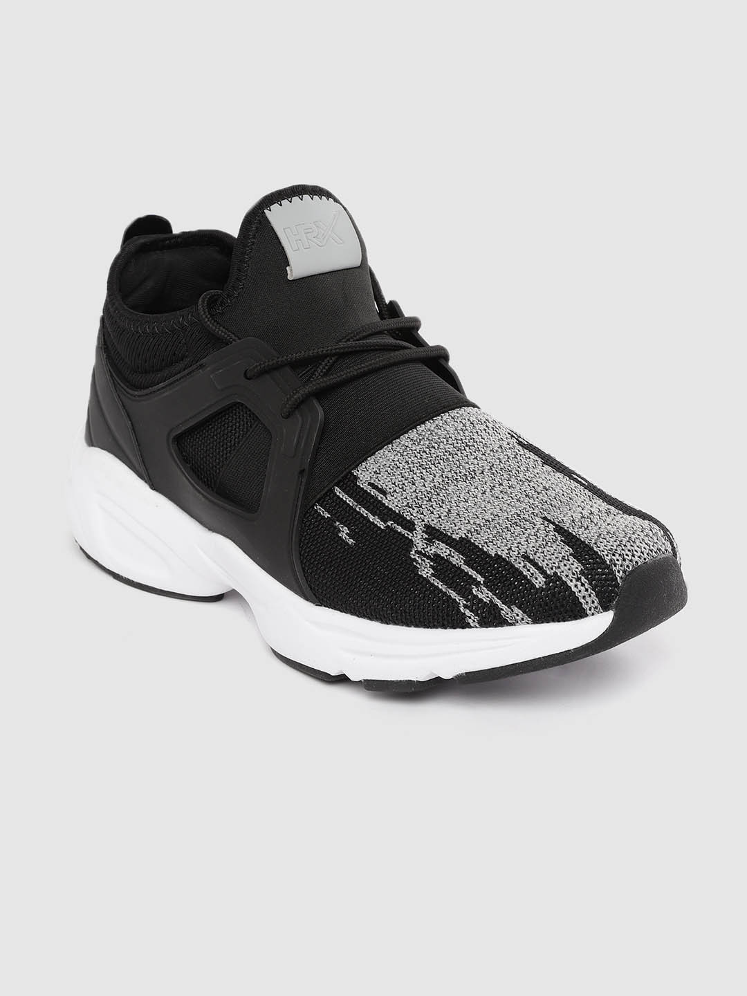 

HRX by Hrithik Roshan Men Black & Grey Street Run Shoes