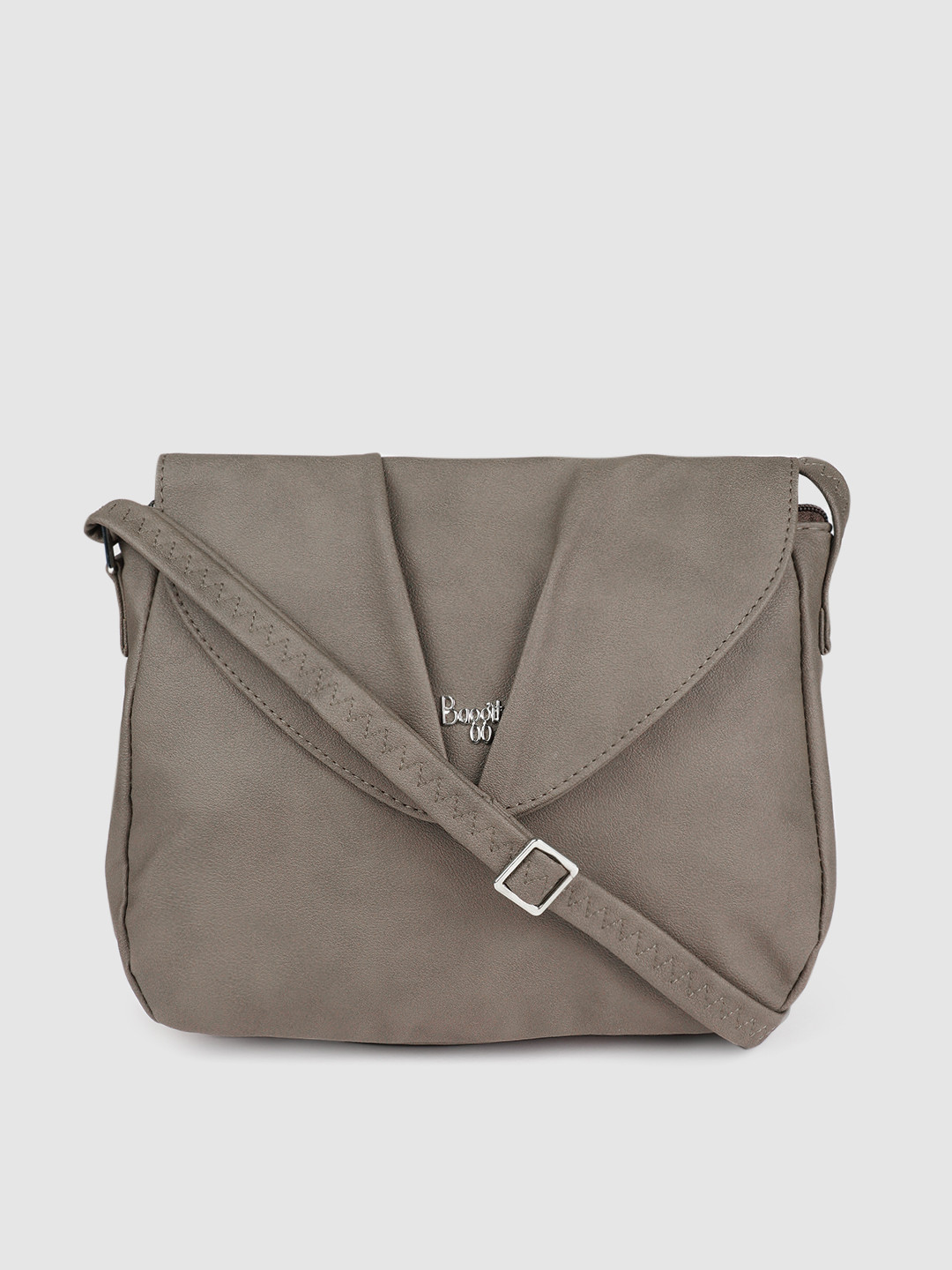 

Baggit Brown Solid Sling Bag