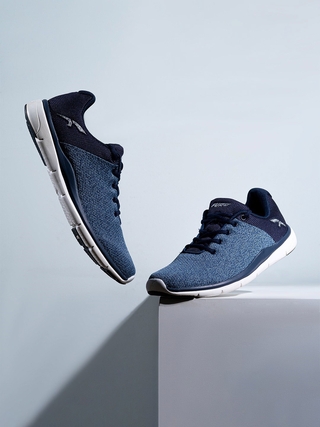 

FURO by Red Chief Men Blue Mesh Walking Shoes
