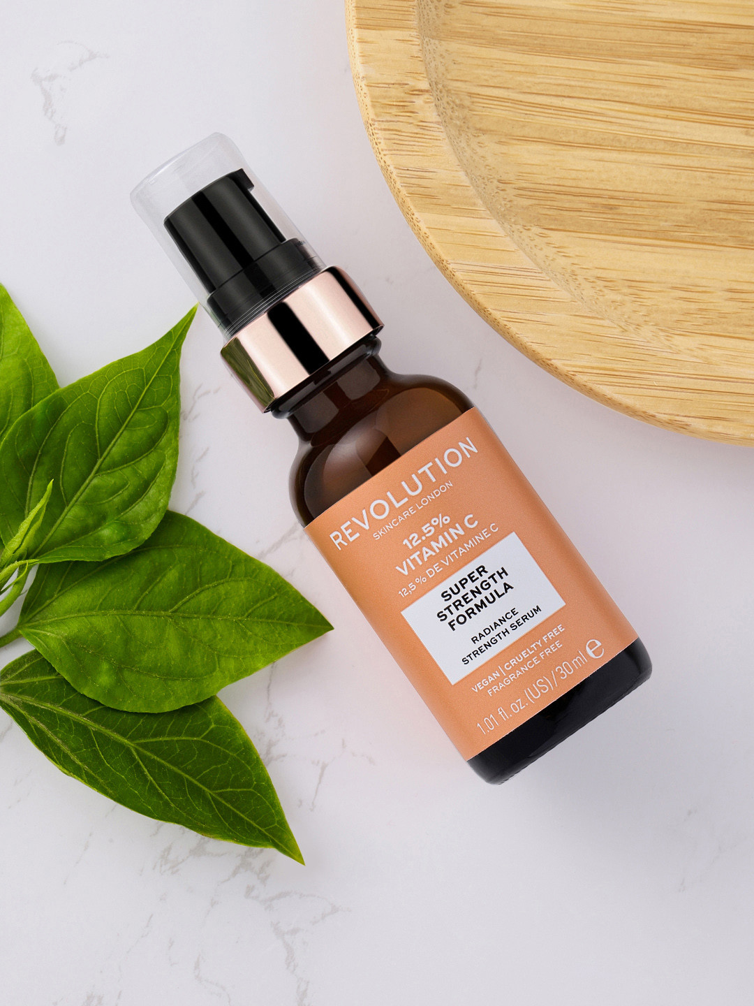 

Makeup Revolution London Women Skincare 12.5% Vitamin C Super Serum 30 ml, Orange