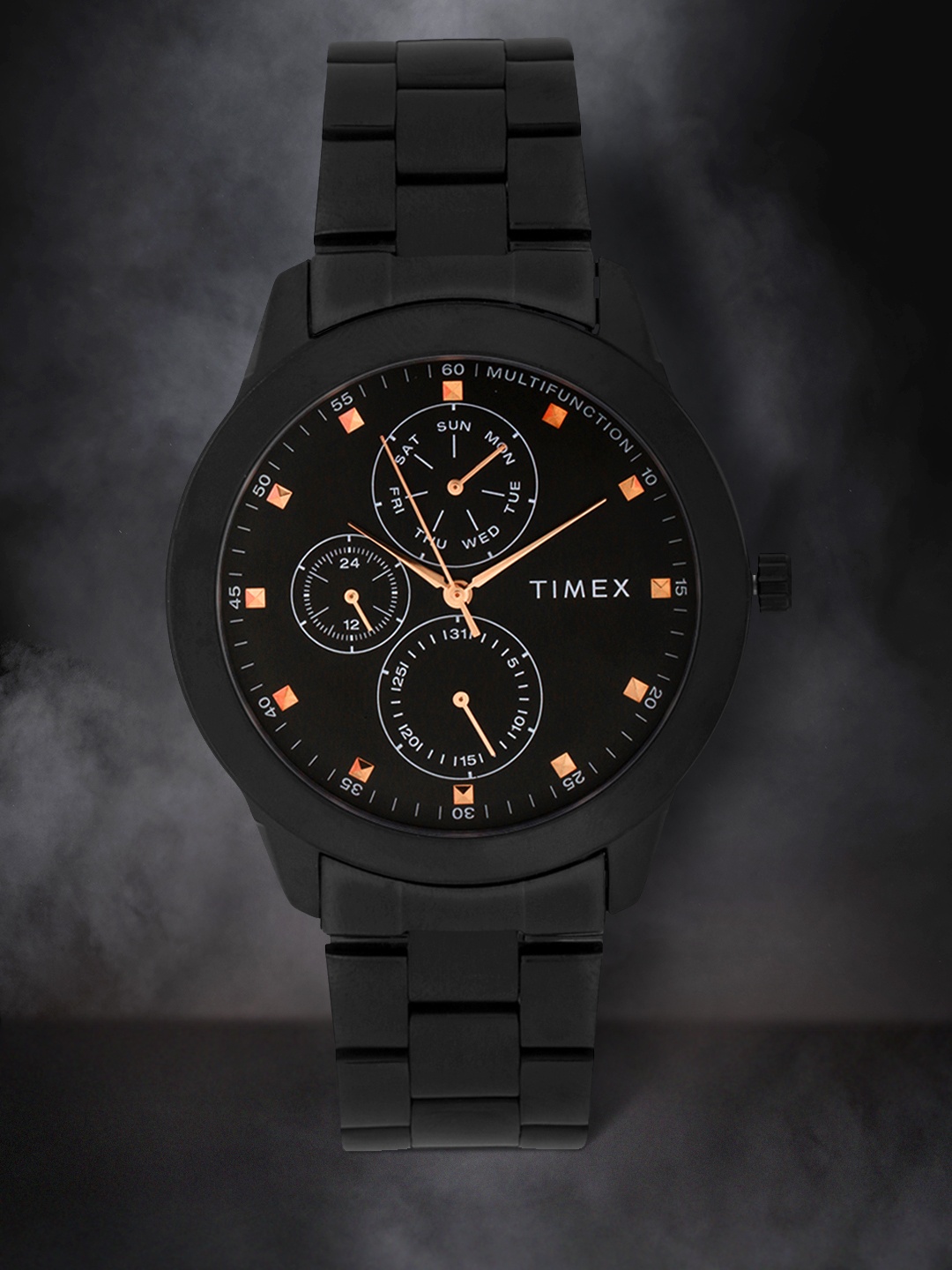 

Timex Men Black Multifunction Analogue Watch - TWEG18502