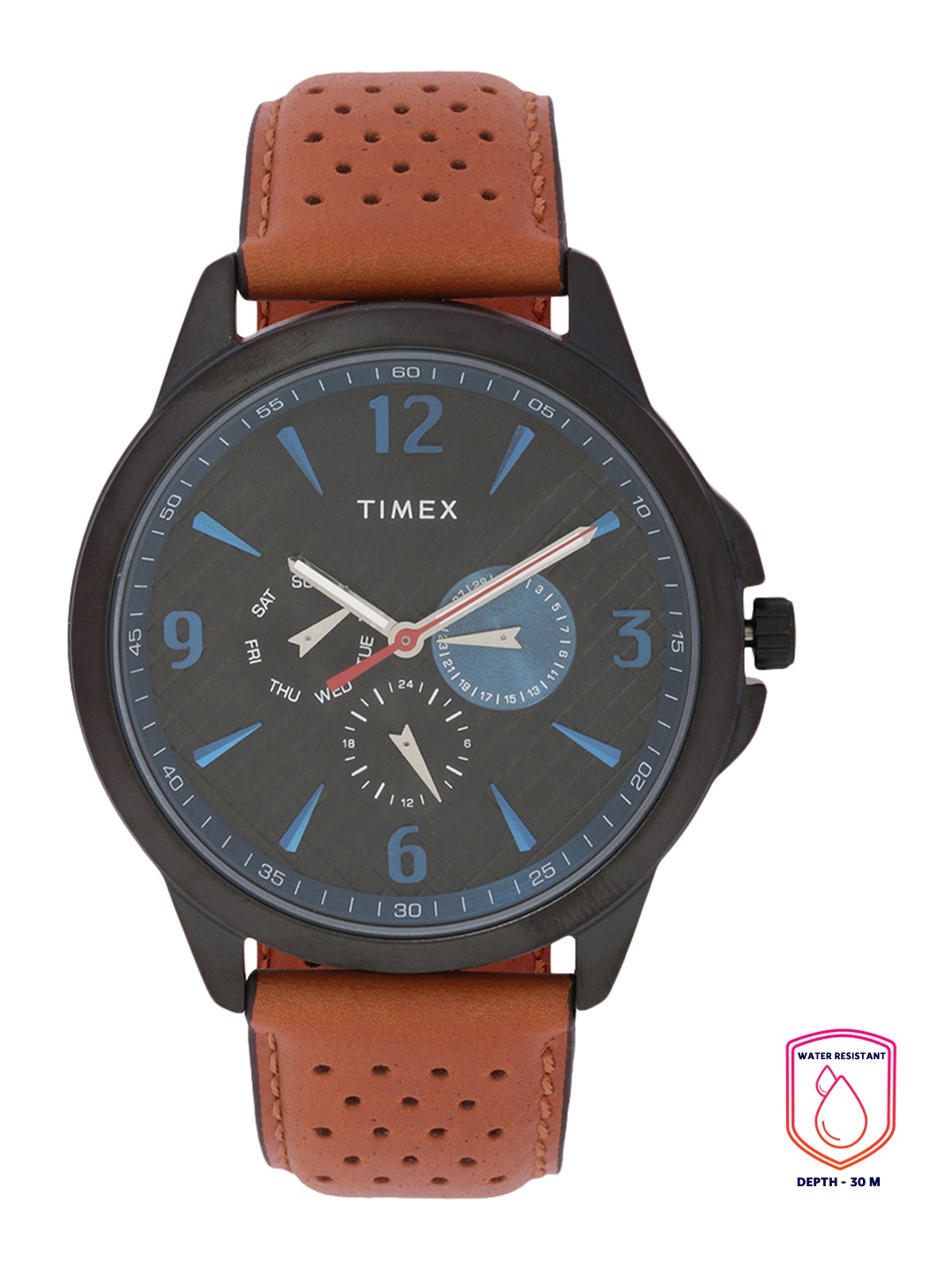 

Timex Men Black Multifunction Analogue Watch - TWEG16518