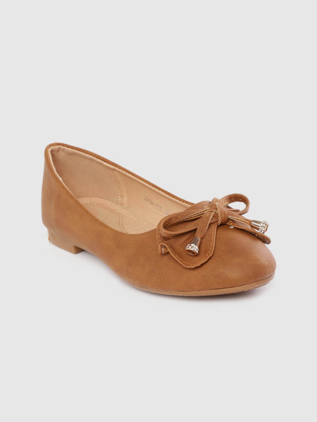 

Lavie Women Brown Solid Ballerinas