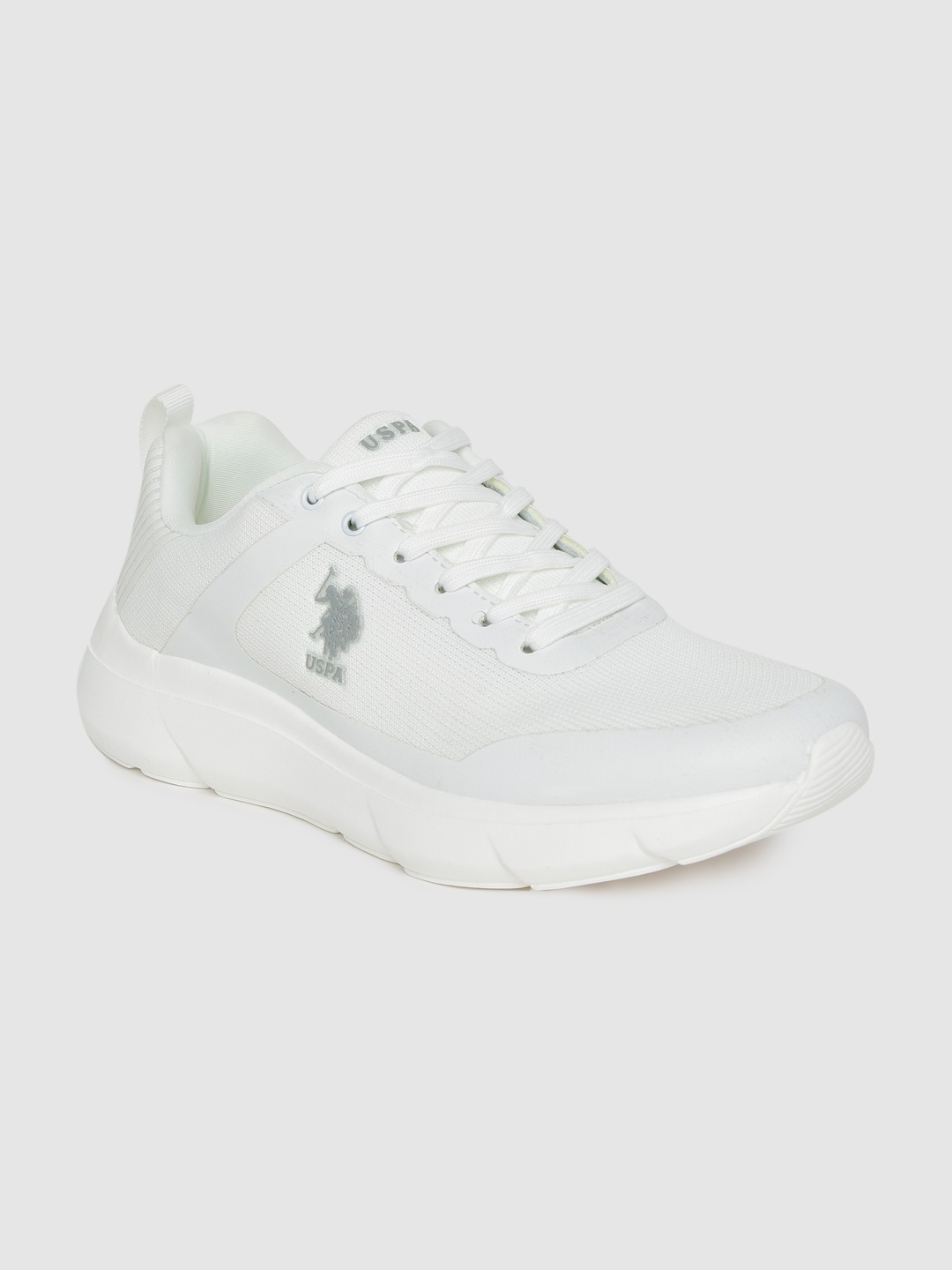 

U.S. Polo Assn. Men Off-White Sneakers