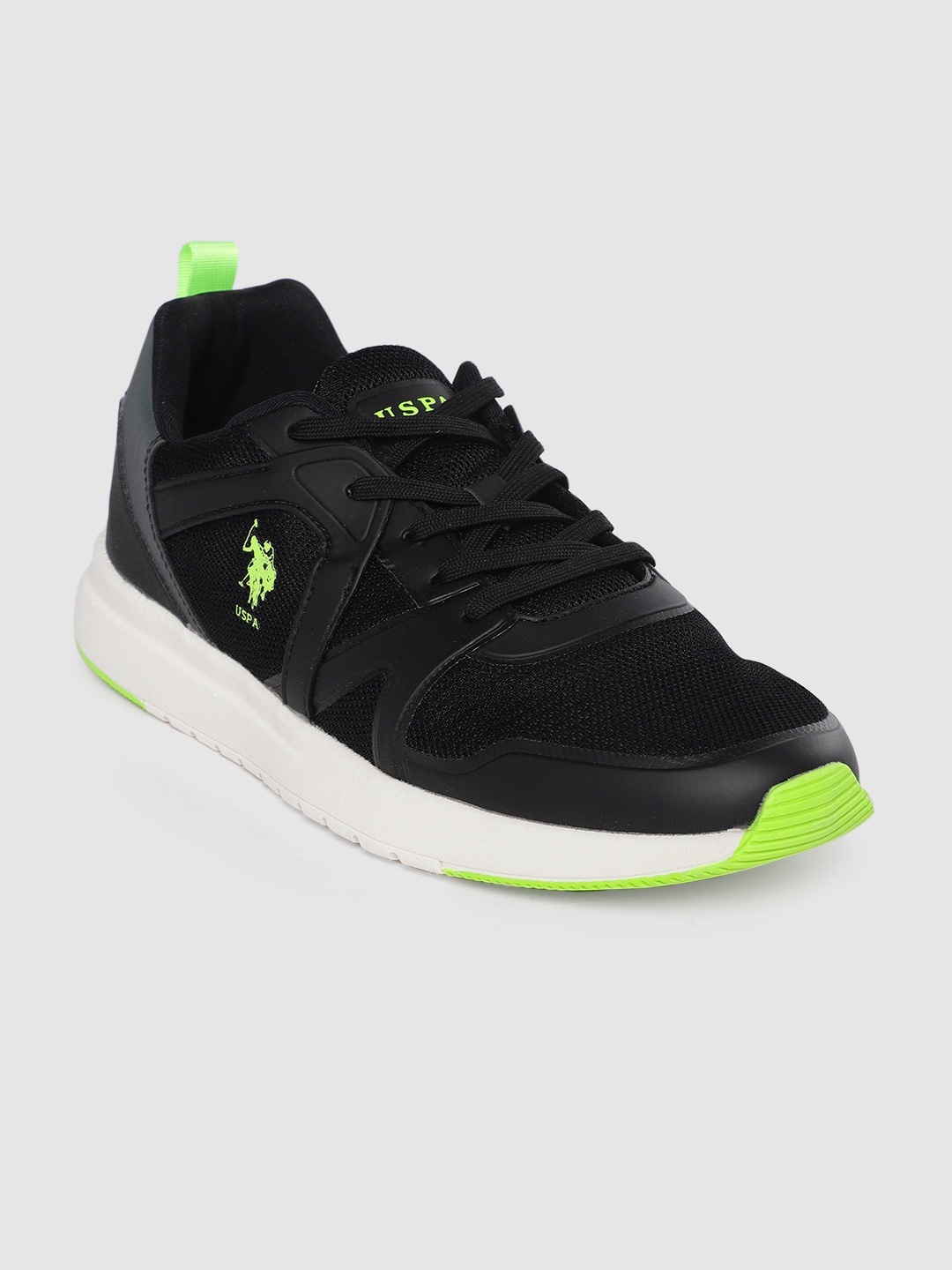 

U.S. Polo Assn. Men Black SIPL Sneakers