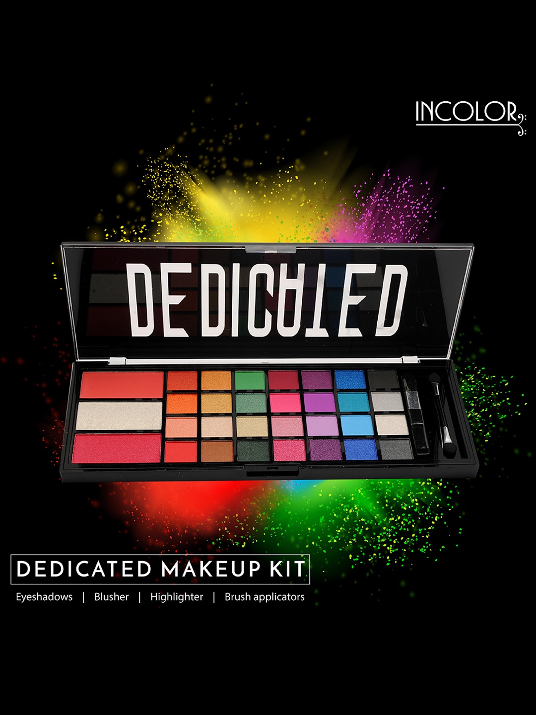 

INCOLOR Urban Choice Dedicated Eyeshadow Palette, Multi