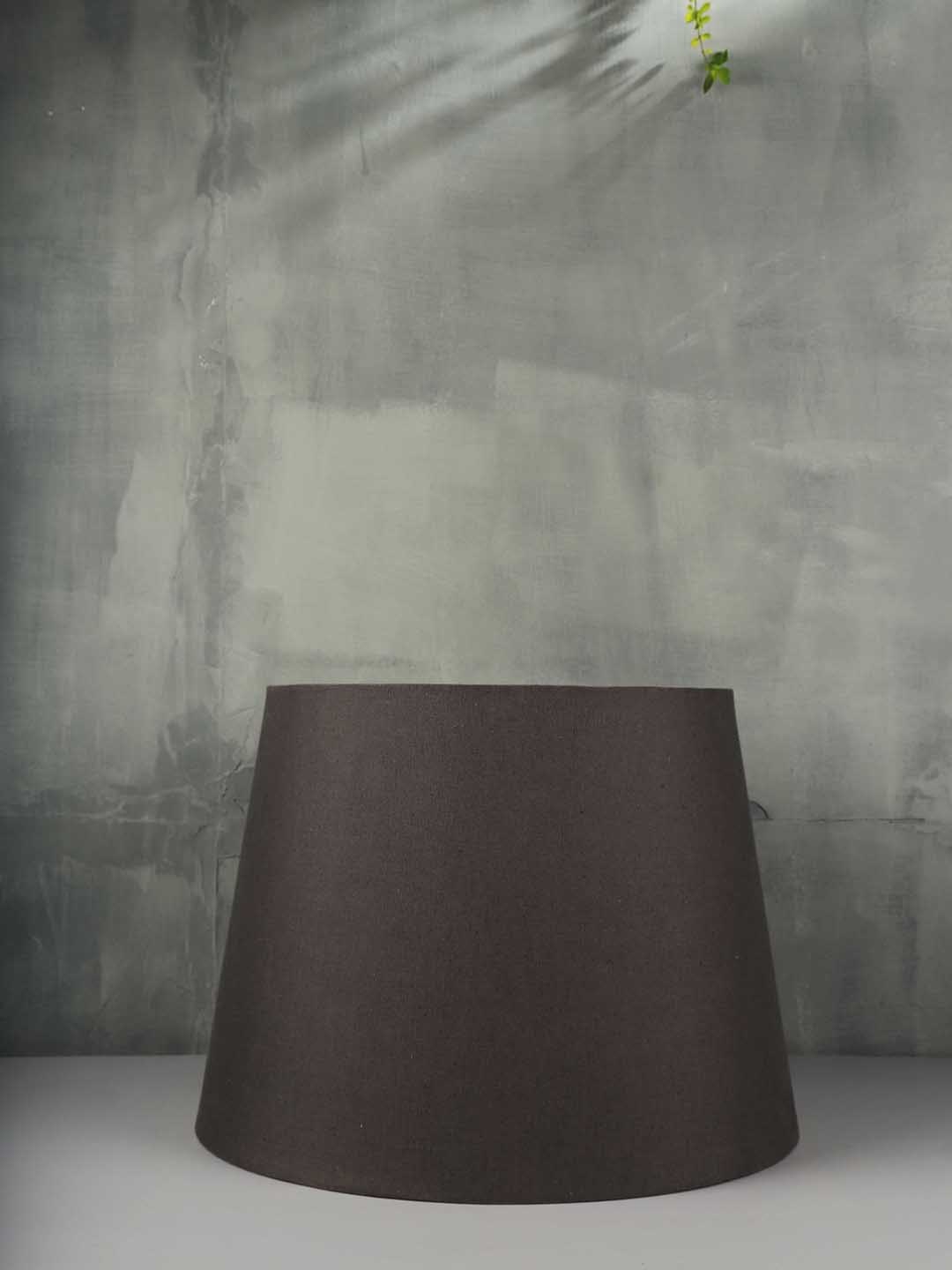 

Grated Ginger Grey Solid Handcrafted Frustum Table Lamp