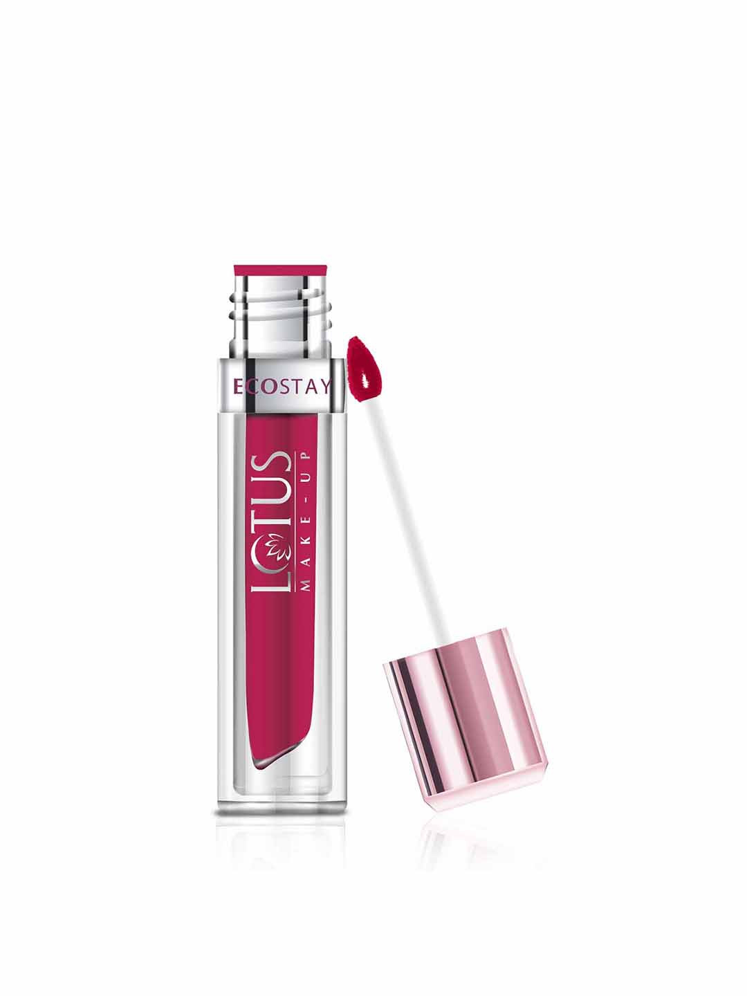 

Lotus Herbals Ecostay Matte Lip Lacquer - Call It Cherry EL 22, Pink