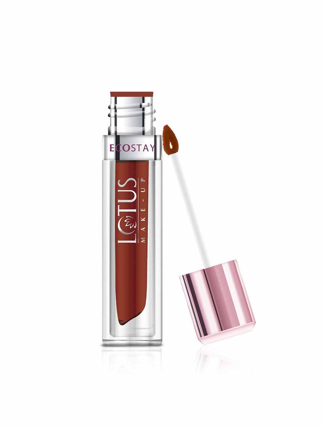 

Lotus Herbals Ecostay Matte Lip Lacquer - Magical Brown EL 15