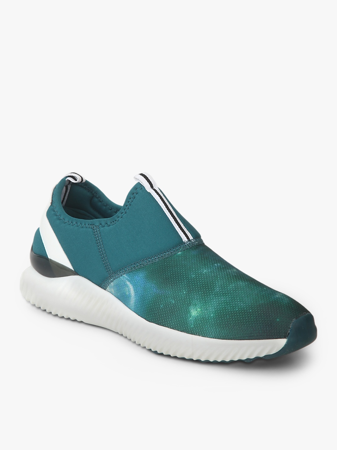 

mmojah Men Green Slip-On Sneakers