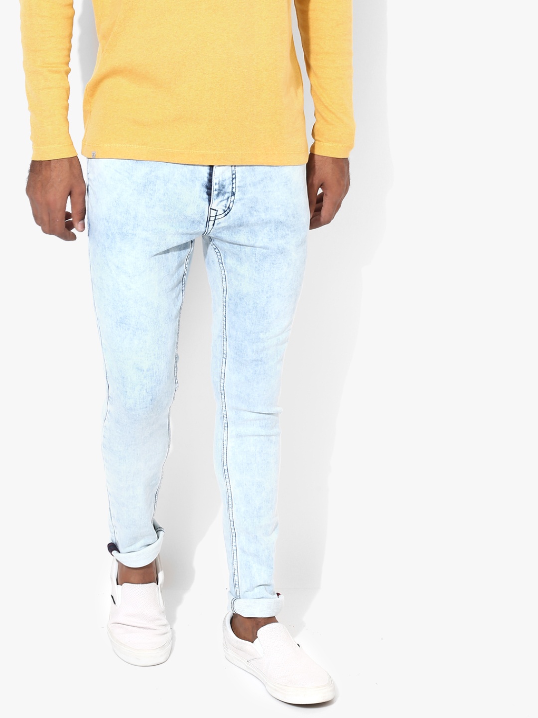 

Being Human Men Blue Slim Fit Mid-Rise Clean Look Stretchable Jeans