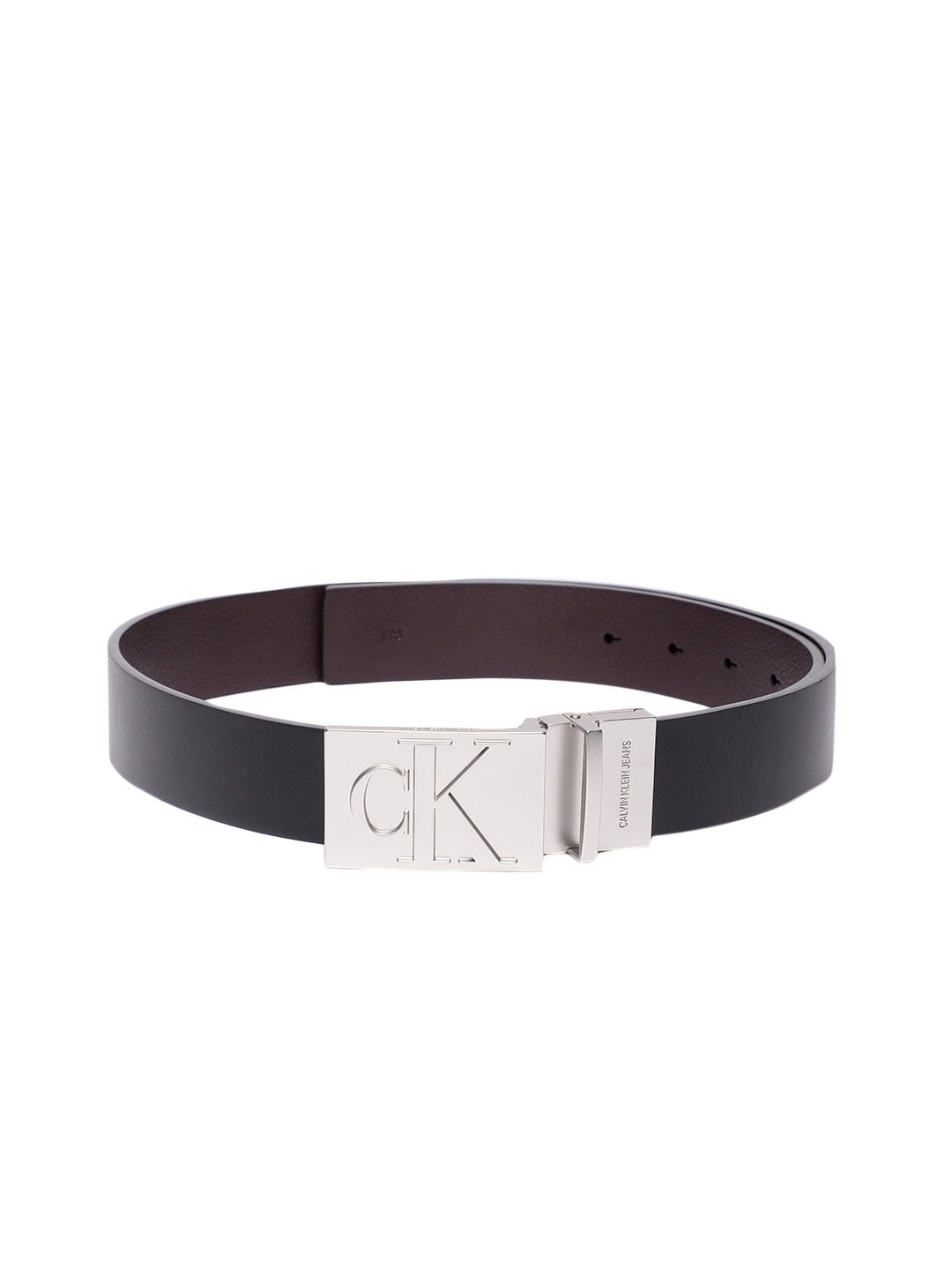 

Calvin Klein Men Black & Brown Reversible Leather Belt