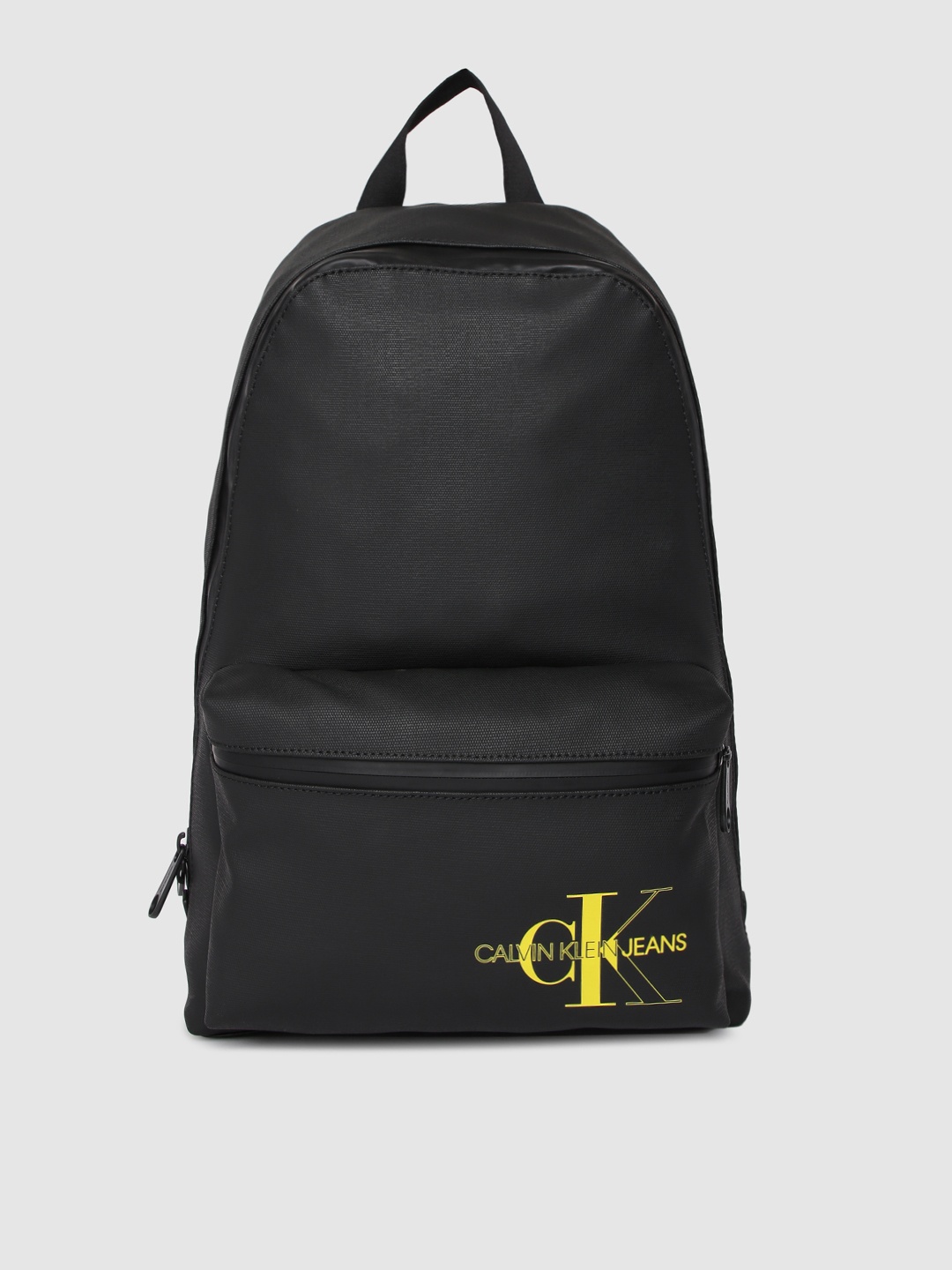 

Calvin Klein Men Black Brand Logo Printed Backpack