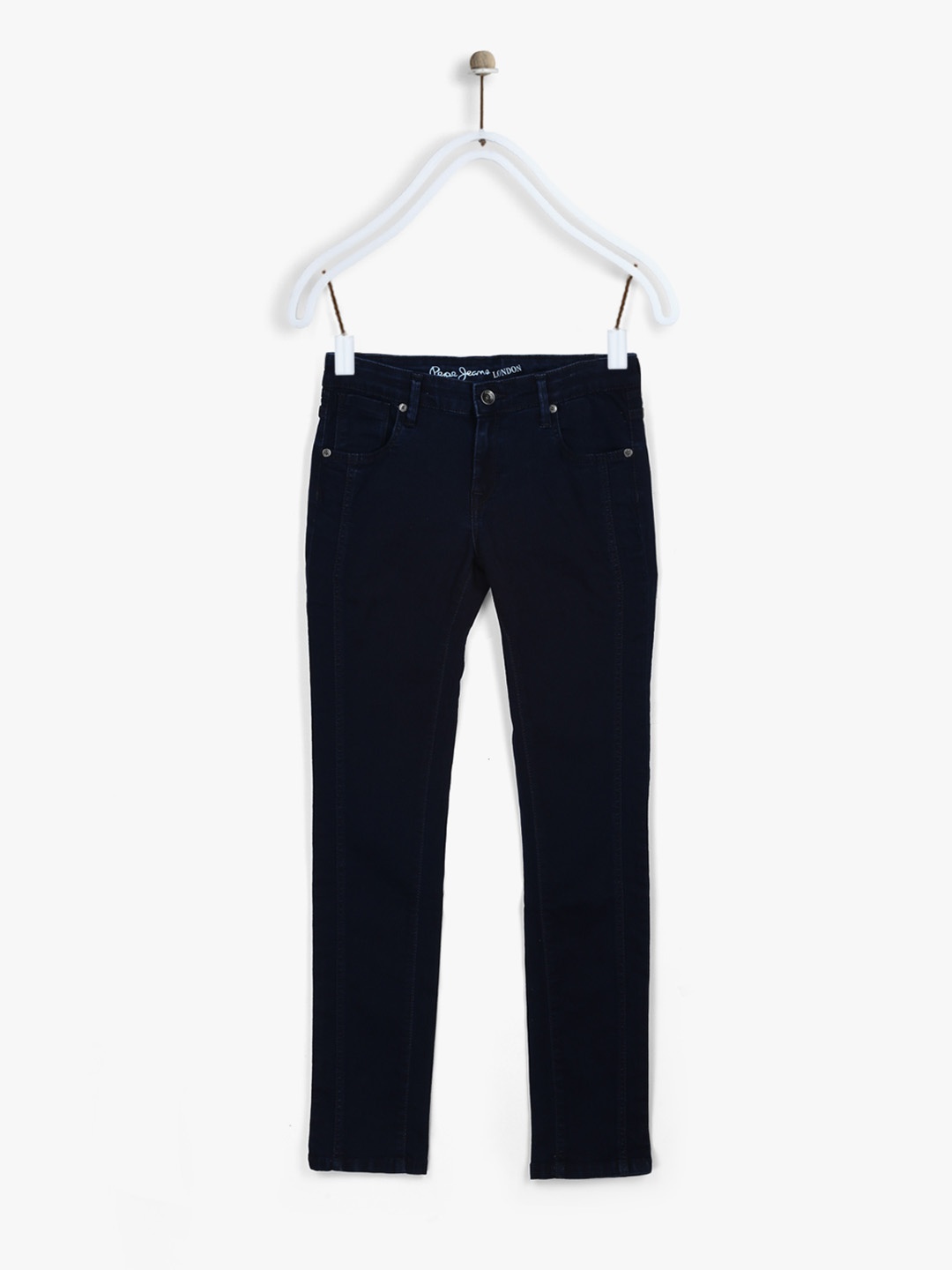 

Pepe Jeans Girls Navy Blue Regular Fit Jeans