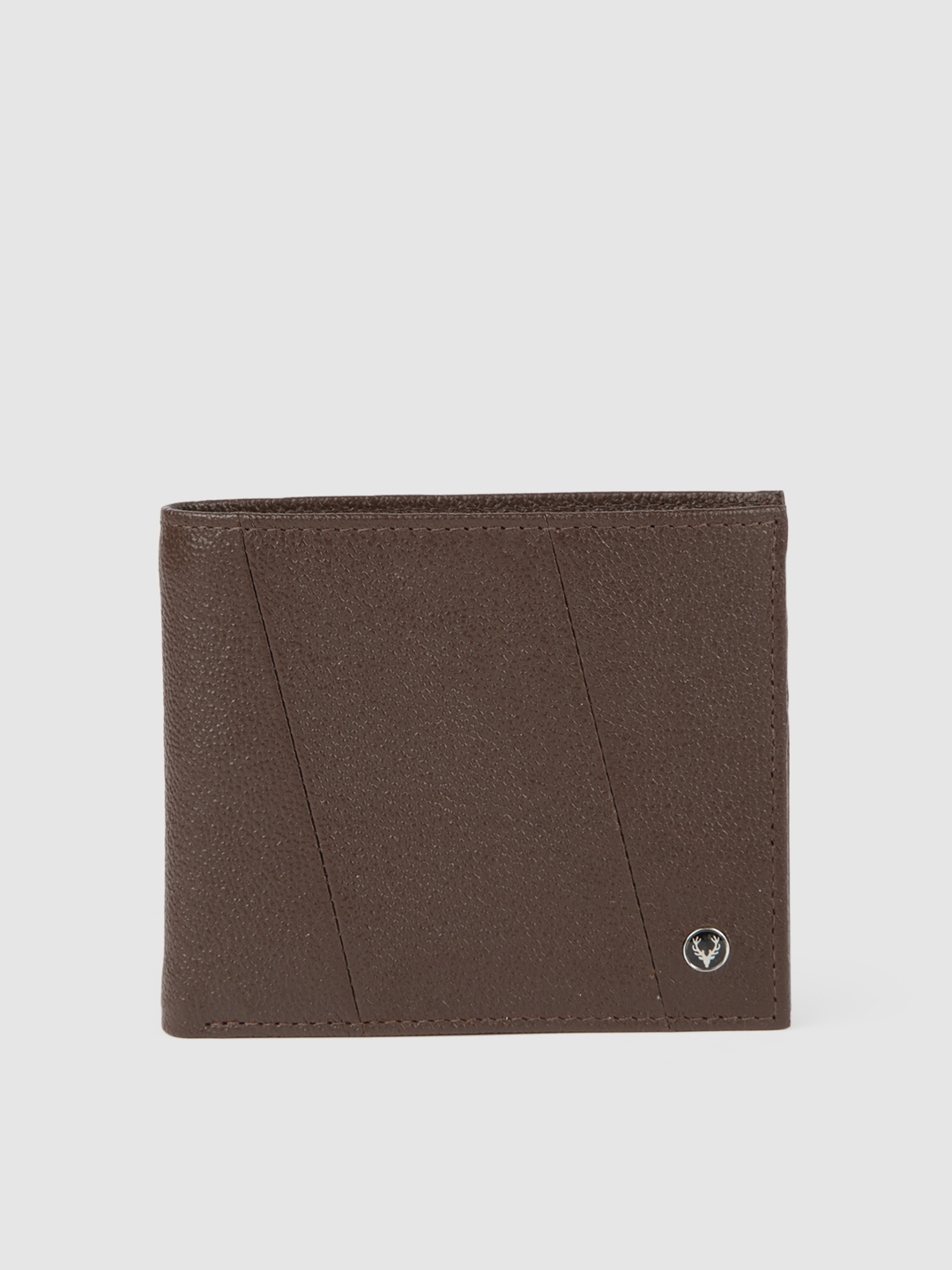 

Allen Solly Men Brown Solid Two Fold Leather Wallet