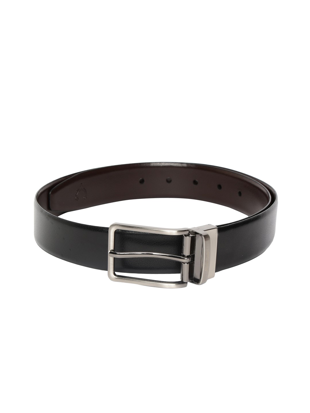 

Allen Solly Men Black & Brown Reversible Leather Belt
