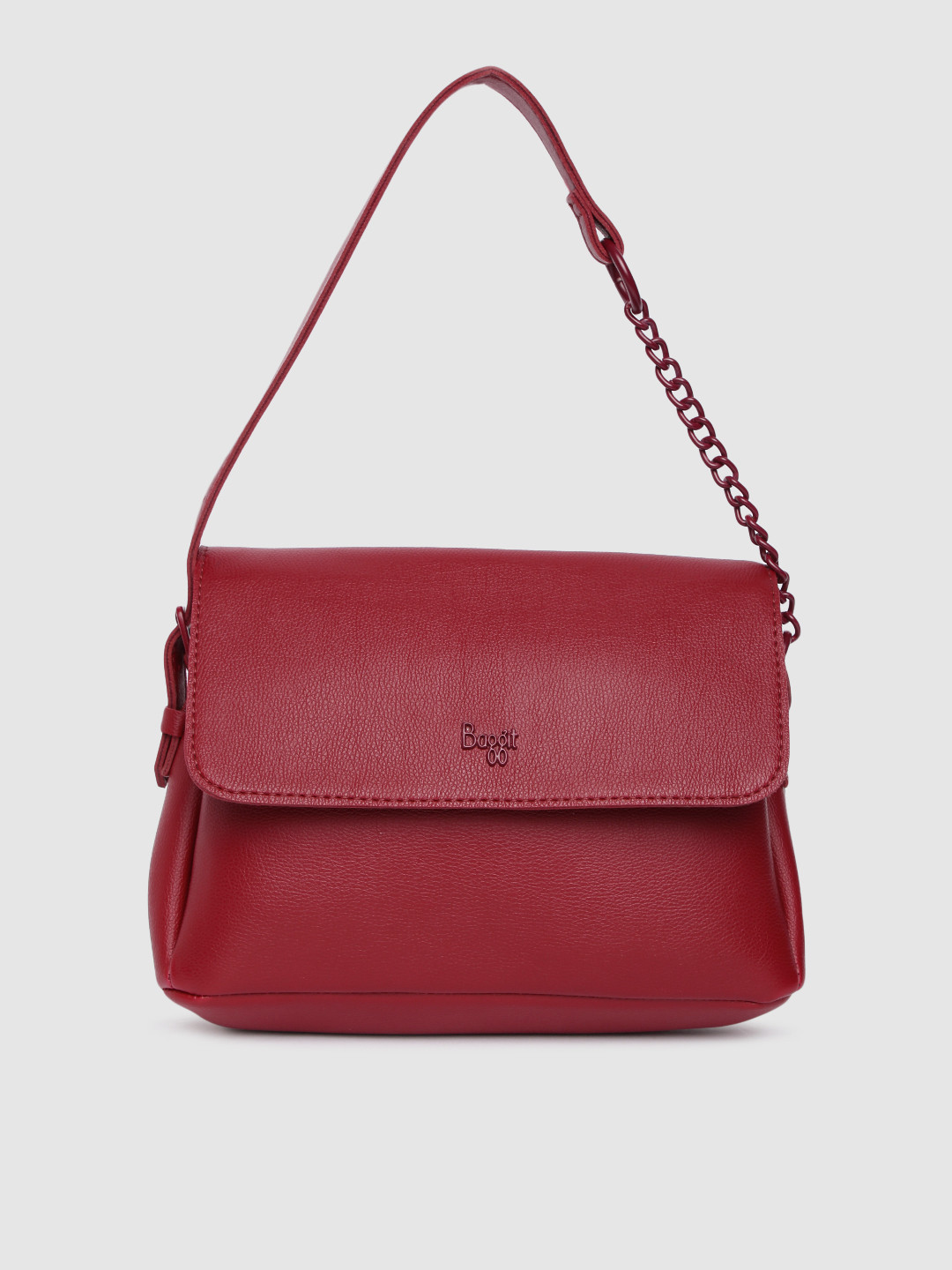 

Baggit Red Solid Shoulder Bag