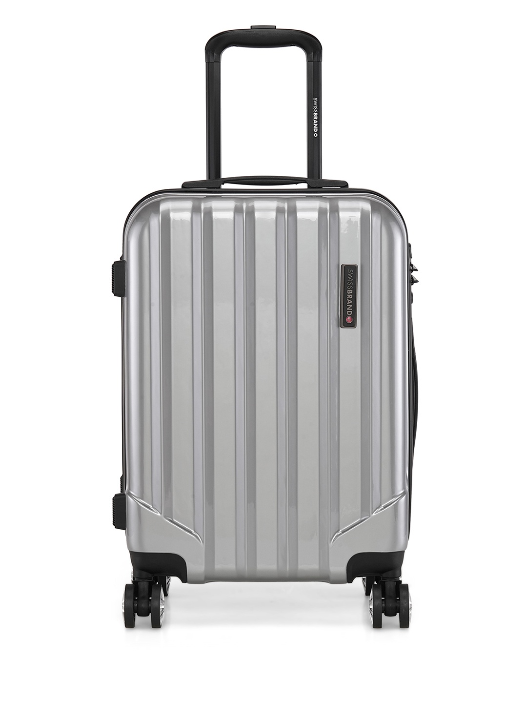 

SWISSBRAND BADEN Range Grey 20" Cabin Hard Trolley Bag