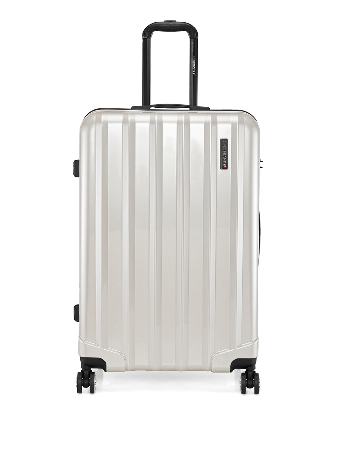 

SWISSBRAND BADEN Range Silver 28" Large Hard Trolley Bag