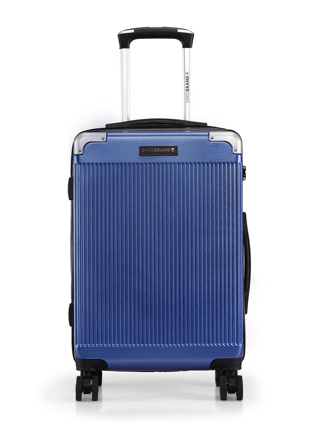 

SWISSBRAND GENEVE Range Blue 20" Cabin Hard Trolley Bag