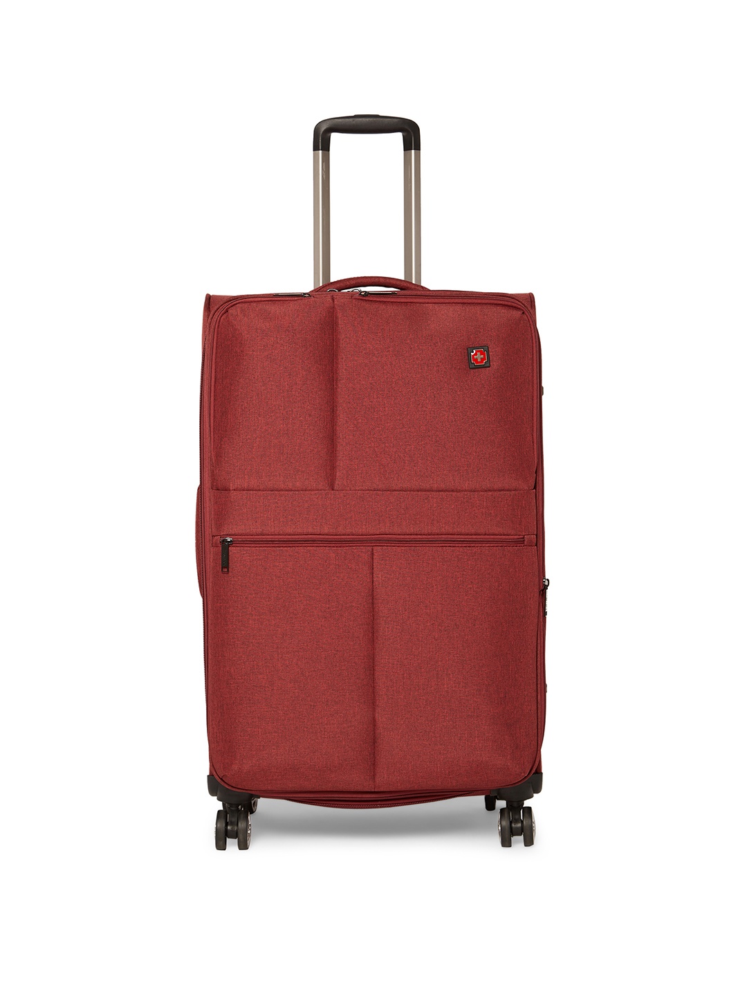 

SWISS BRAND Vevey Rose Red Soft Case 28 inch Large Trolley Bag