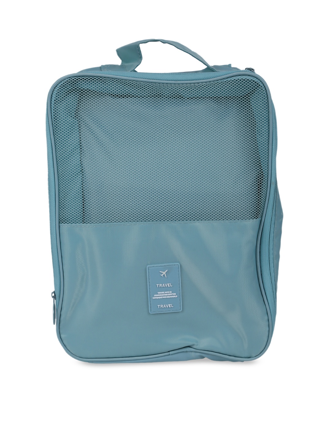 

Cortina Unisex Blue Solid Multi-Utility Canvas Wardrobe Organiser