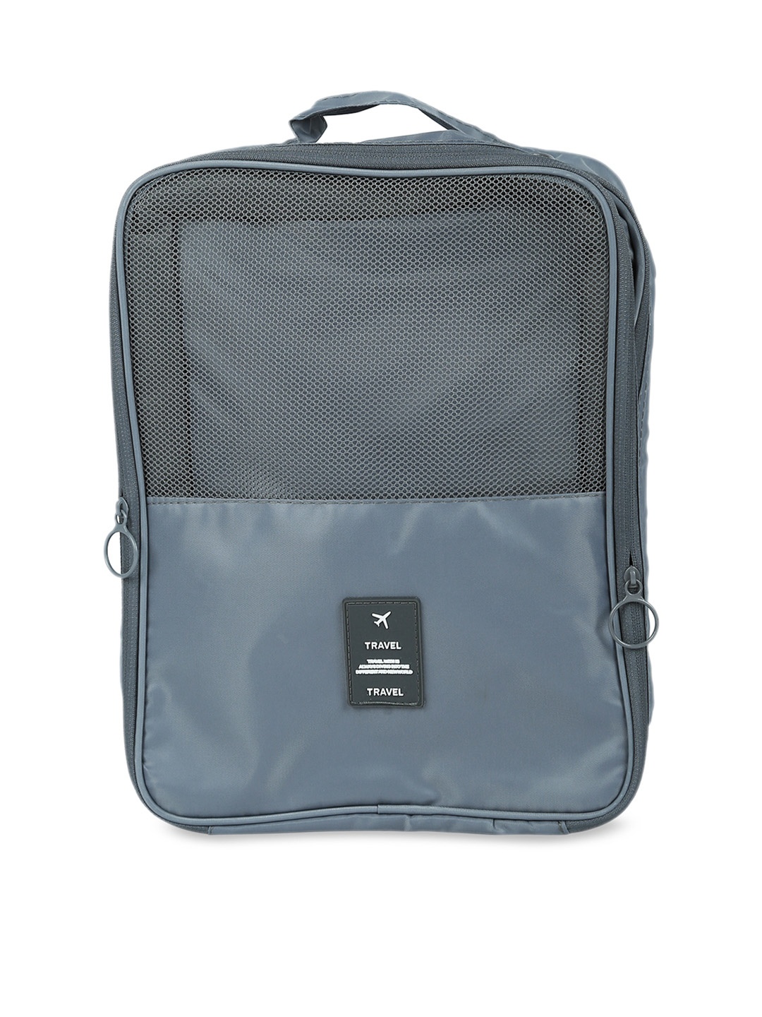 

Cortina Unisex Grey Solid Multi-Utility Canvas Wardrobe Organiser