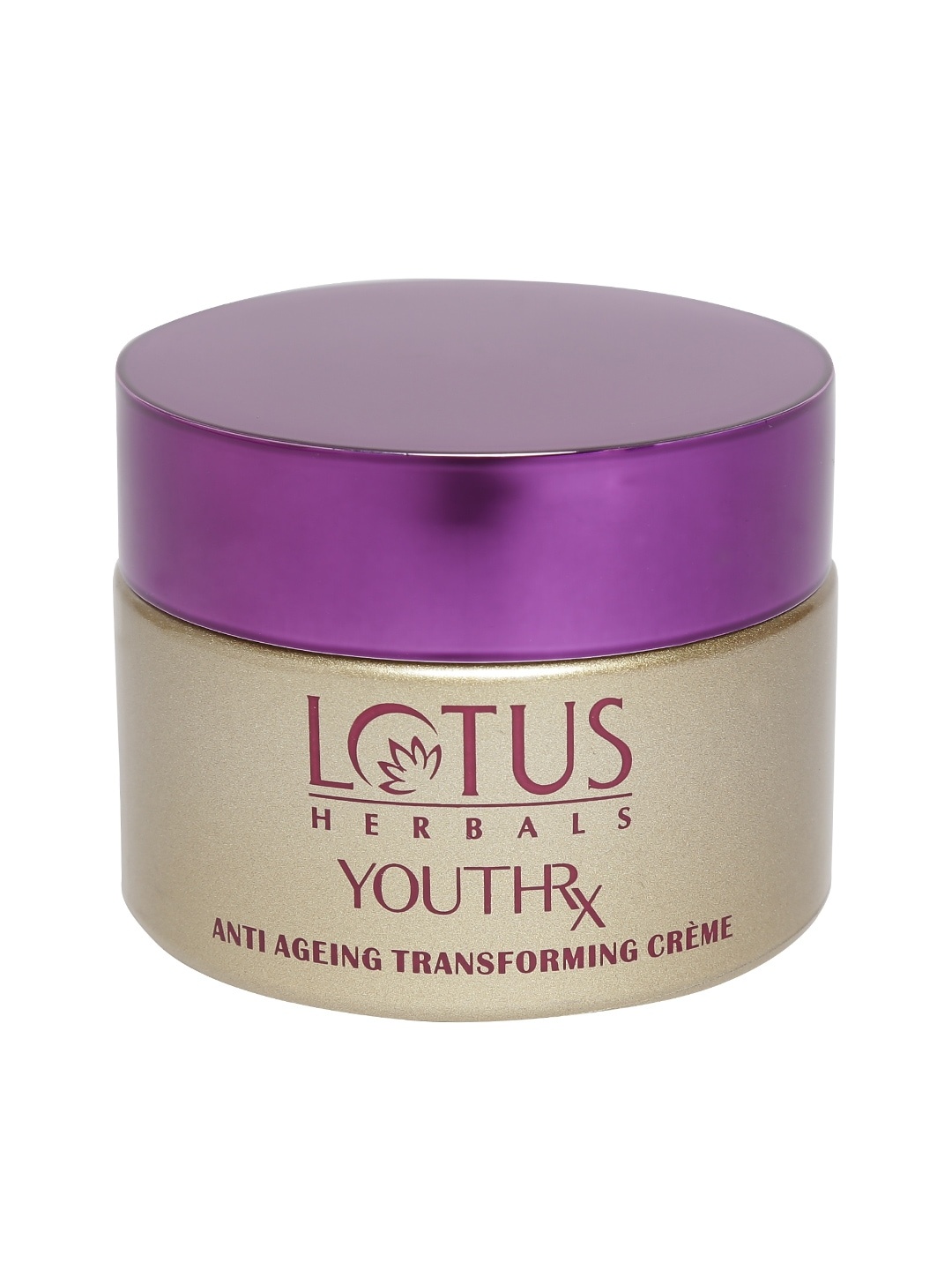 

Lotus Herbals YouthRX Gineplex Anti-Ageing Transforming Creme 50g, Gold