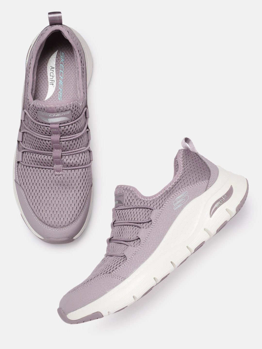 

Skechers Women Lavender ARCH FIT Sneakers