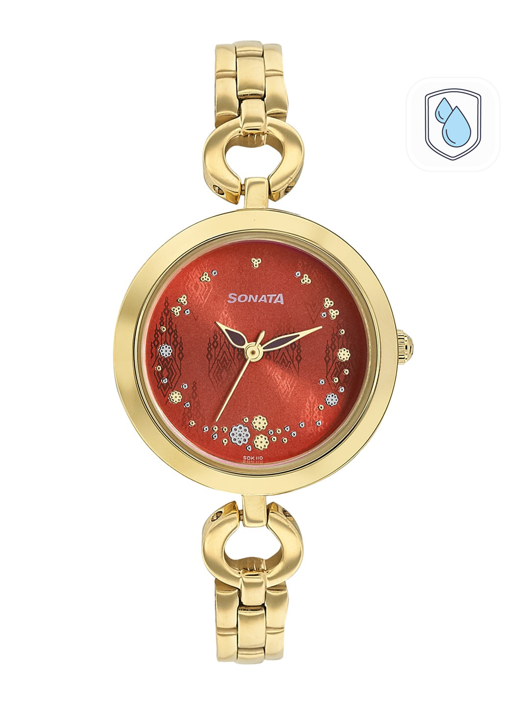 

Sonata Women Brown Analogue Watch 8147YM07