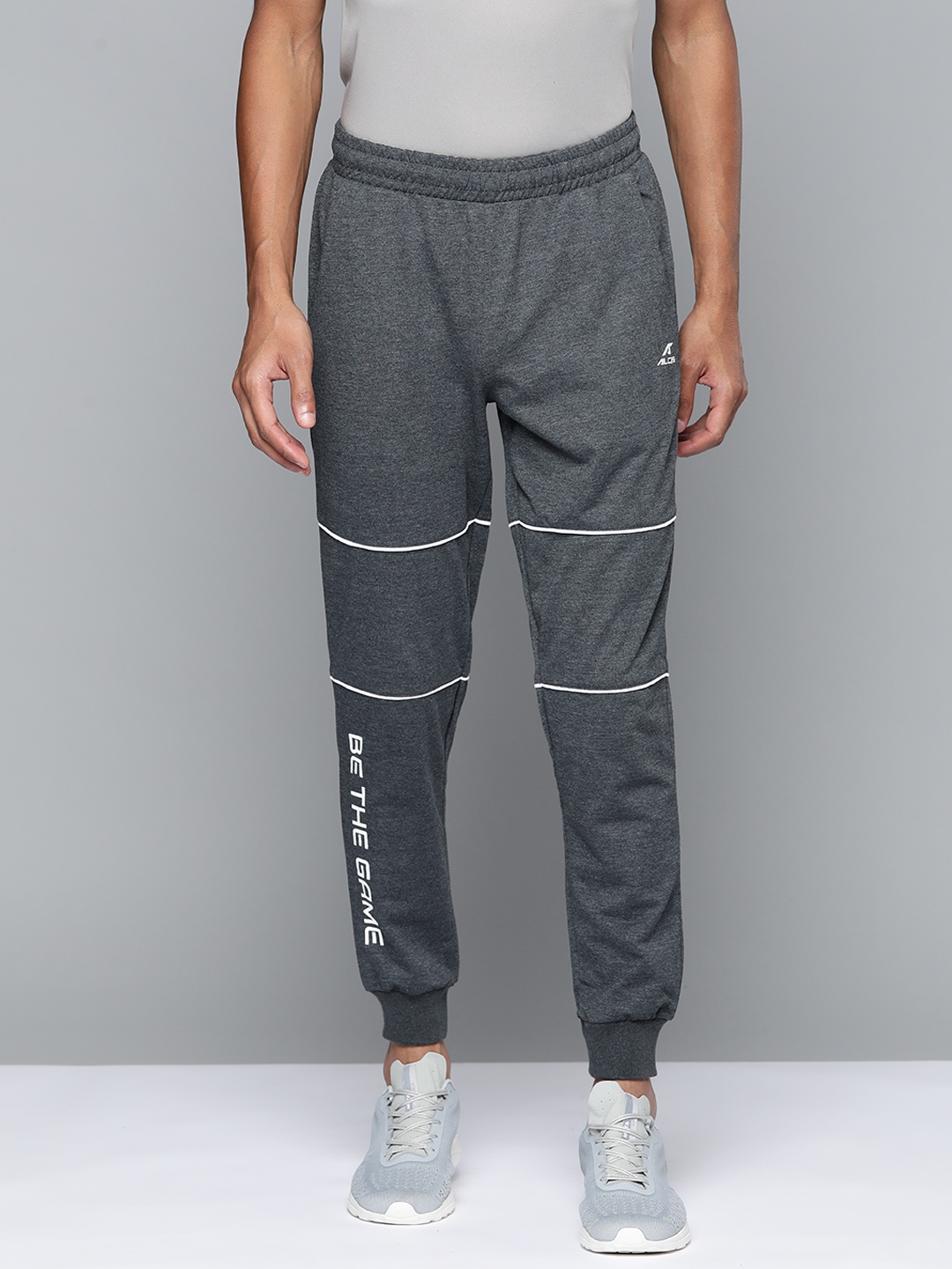 

Alcis Men Grey Printed Sports Joggers