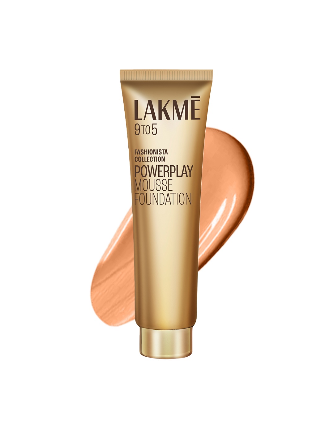 Lakme 9to5 Powerplay Mousse Foundation Mini- Rose Ivory - 6g