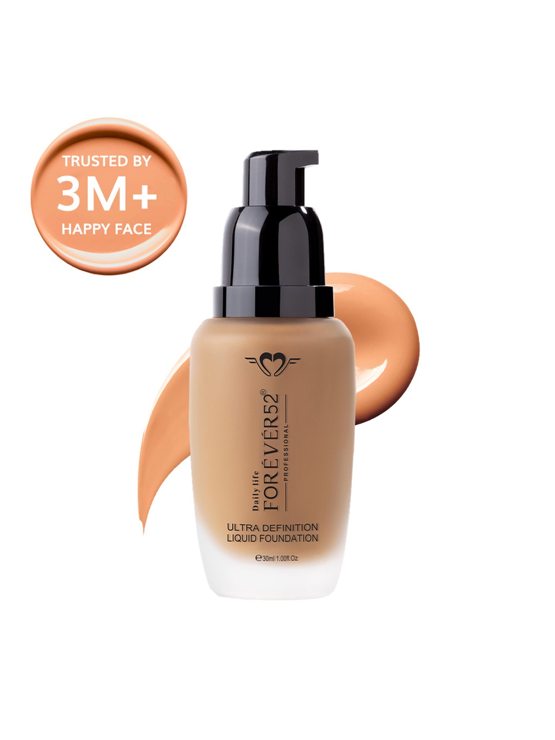 

Daily Life Forever52 Beige Ultra Definition Liquid Foundation- Peanut Butter 30 ml