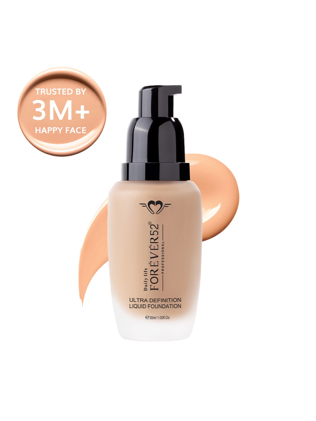 

Daily Life Forever52 Ultra Definition Liquid Foundation- Honey 30 ml, Beige