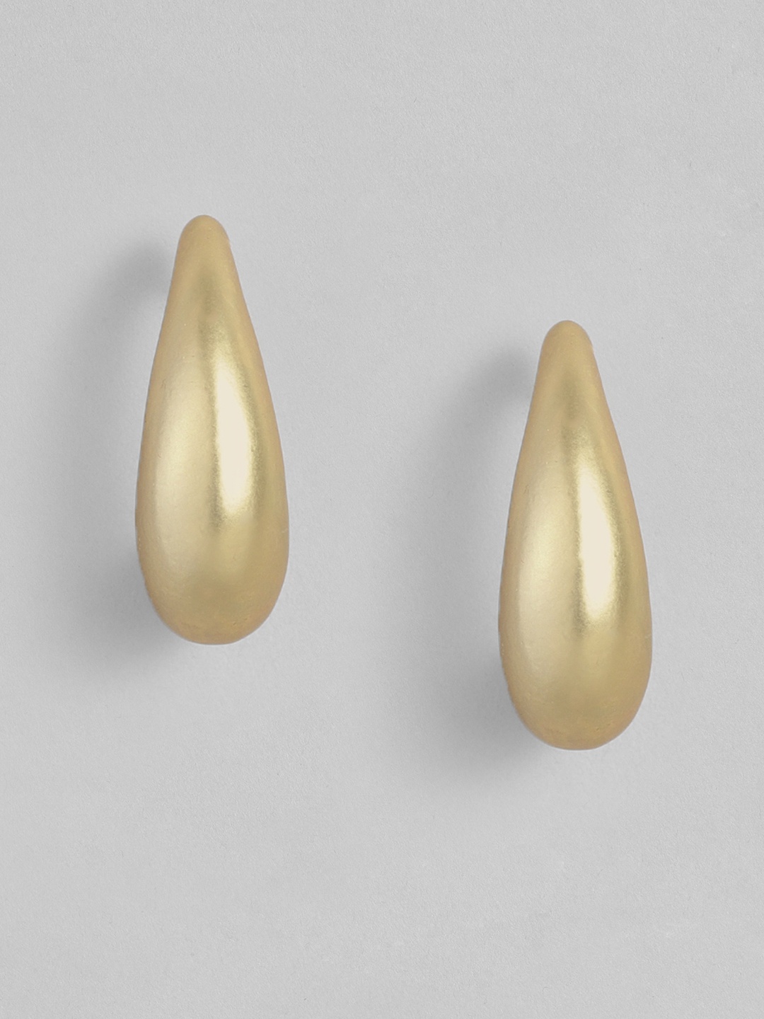 

DressBerry Gold-Toned Half Hoop Earrings