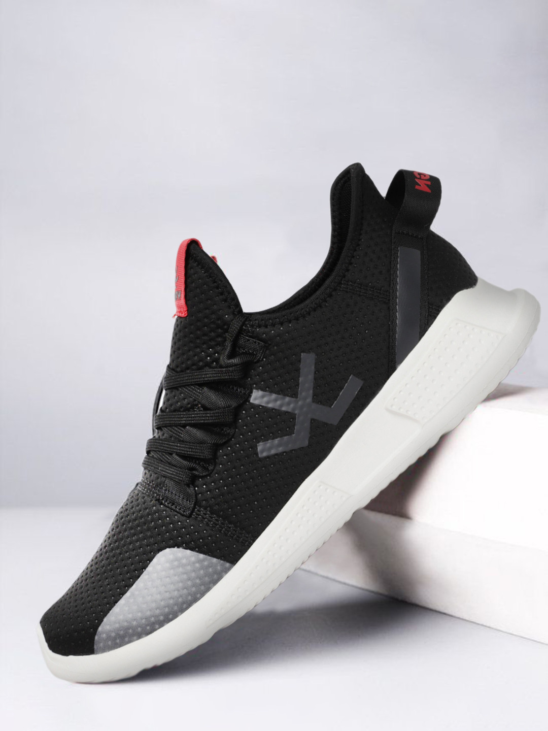 

WROGN Men Black Solid Sneakers