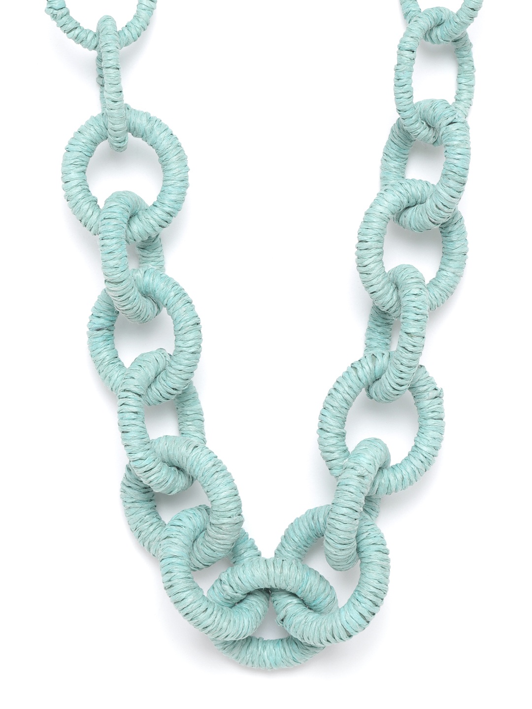 

RICHEERA Mint Green Circular Necklace