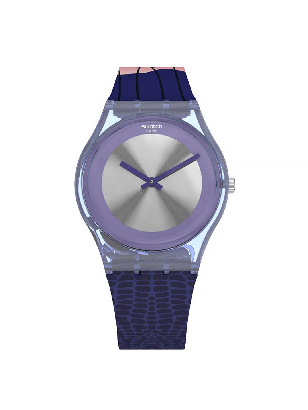

Swatch Unisex Grey Water Resistant Analogue Watch GZ328