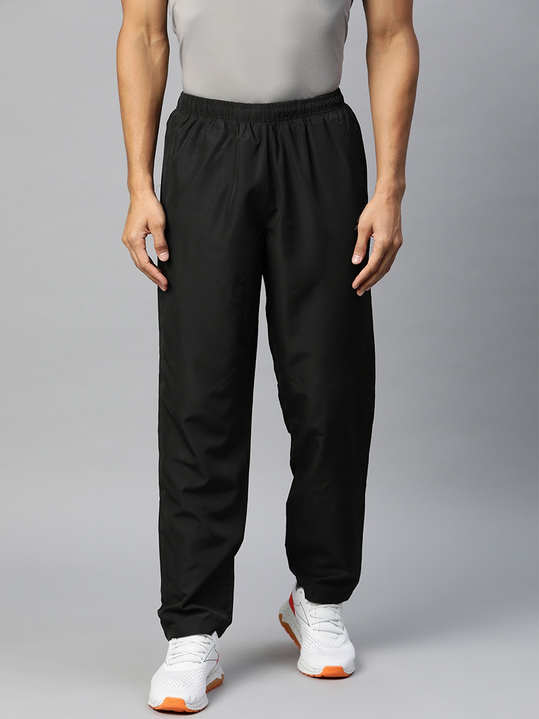 

Alcis Men Black Solid Track Pants