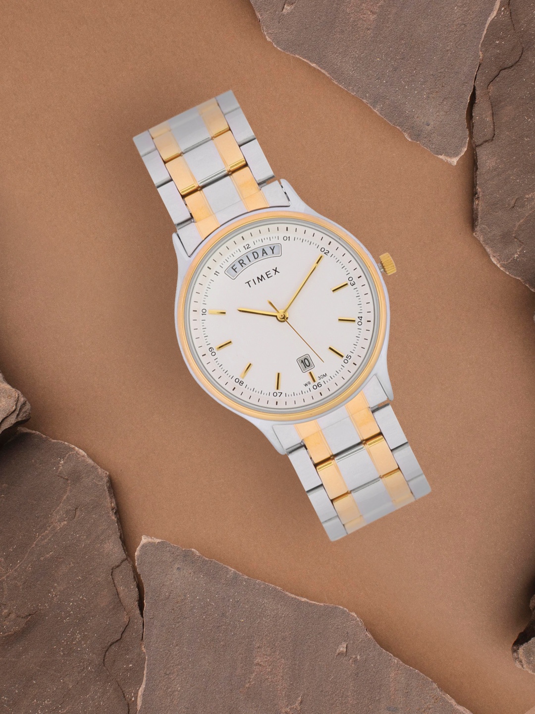 

Timex Men White Analogue Watch - TW0TG5909